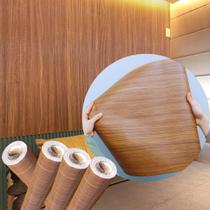 Papel de Parede Adesivo Autocolante para Quarto Sala Cozinha Móveis, Cor Madeira 20 metros