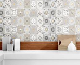 Papel de parede Adesivo Azulejo Decorativo Nude