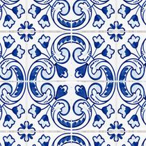 Papel de Parede Adesivo Azulejo Português - 029