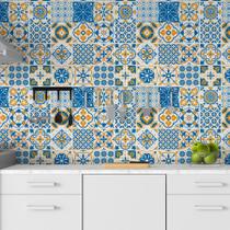 Papel de Parede Adesivo Azulejo Português N06059 0,58x2,5M