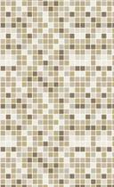 Papel de Parede Adesivo Banheiro Pastilha Marrom PA 46