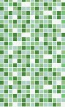 Papel de Parede Adesivo Banheiro Pastilha Verde PA 16 - IC DECOR