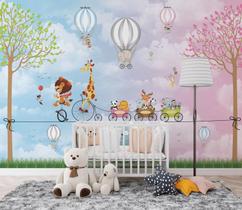 Papel de Parede Adesivo bicicleta safari 260X280 - ALGIDECOR Papel de Parede Adesivo bicicleta safari 260X280 - ALGIDECOR