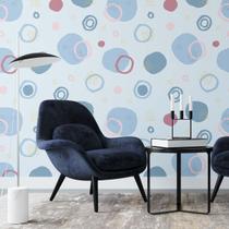 Papel de Parede Adesivo Bolhas Artístico N02065 Rolo 0,58x3M
