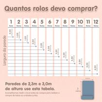 Papel de Parede Adesivo Branco Geométrico Rosé Sala 3m