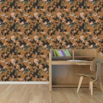 Papel de Parede Adesivo - Camuflado - 021ppt Papel de Parede Adesivo - Camuflado - 021ppt