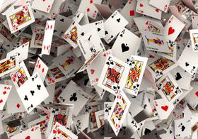 Papel De Parede Adesivo Cassino Cartas Poker Baralho GG474