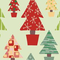 Papel de Parede Adesivo Casual Natal - 147