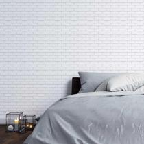 Papel de Parede Adesivo Cerâmica Branca N03062 Rolo 0,58x3M Papel de Parede Adesivo Cerâmica Branca N03062 Rolo 0,58x3M