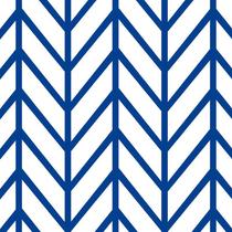 Papel de Parede Adesivo Chevron Azul - 048