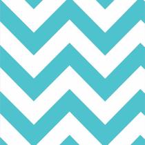 Papel De Parede Adesivo Chevron Azul Turquesa Quarto Sala 3m