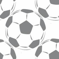 Papel De Parede Adesivo Cinza Bolas Sala Branco Futebol Papel De Parede Adesivo Cinza Bolas Sala Branco Futebol