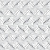 Papel de Parede Adesivo Cinza Ondulação Vertical Moderno Quarto Sala de Estar