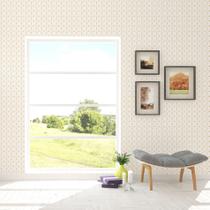 Papel de Parede Adesivo Círculos Dourados 2,70x0,57m Papel de Parede Adesivo Círculos Dourados 2,70x0,57m