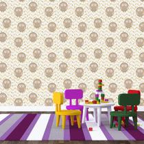 Papel de Parede Adesivo - Coruja - Chevron - Infantil - 350ppi