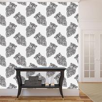 Papel de Parede Adesivo - Corujas - 061pps