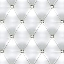 Papel de Parede Adesivo Couro Branco - 015