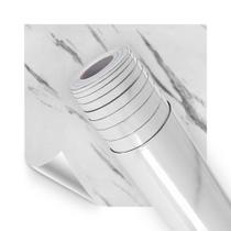 Papel de Parede Adesivo Cozinha Resistente a Alta Temperatura Marmore Carrara 500x60cm Papel de Parede Adesivo Cozinha Resistente a Alta Temperatura Marmore Carrara 500x60cm