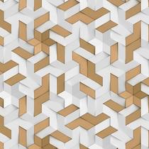 Papel de Parede Adesivo Efeito 3D - 100