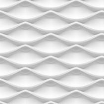 Papel De Parede Adesivo Efeito Gesso 3D Geométrico 20 3M