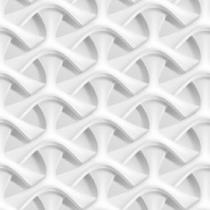 Papel De Parede Adesivo Efeito Gesso 3D Geométrico 25 18M