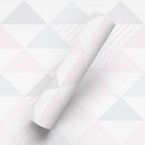 Papel de Parede Adesivo Estilo Geométrico Rosa E Cinza Papel de Parede Adesivo Estilo Geométrico Rosa E Cinza
