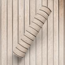 Papel de Parede Adesivo Estilo Madeira Ripas Bege