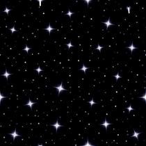 Papel De Parede Adesivo Estrelas Preto 205806058 0,58x2,50M