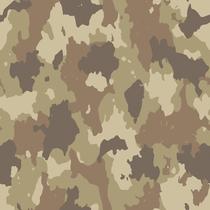 Papel De Parede Adesivo Exercito Camuflagem Marrom Sala Quarto 5m