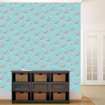 Papel de Parede Adesivo - Flamingos - 028pps