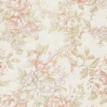 Papel de Parede Adesivo Floral Bege - 081 Papel de Parede Adesivo Floral Bege - 081