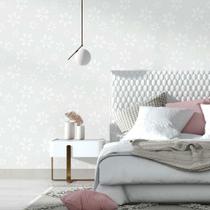 Papel De Parede Adesivo Floral Claro N014213 Rolo 0,58x3M