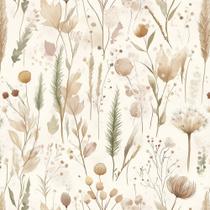 Papel De Parede Adesivo Floral Ramos Autocolante Premium