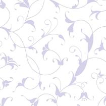 Papel de Parede Adesivo Floral Roxo - 208
