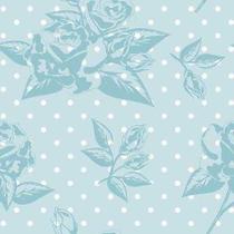 Papel de Parede Adesivo Flores Bolinhas 4716963 0,58x3,00M Papel de Parede Adesivo Flores Bolinhas 4716963 0,58x3,00M