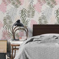 Papel de Parede Adesivo Folha N02267 Rolo 0,58x3M