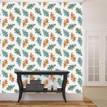 Papel de Parede Adesivo - Folhas - 074ppn Papel de Parede Adesivo - Folhas - 074ppn