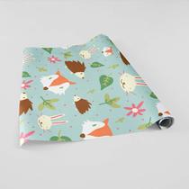 Papel de Parede Adesivo Fosco Raposa Kanto Store