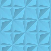 Papel de Parede Adesivo Geométrico Efeito Gesso 3D Rolo 1m Diversas Cores