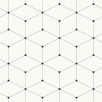 Papel De Parede Adesivo Geométrico Linhas Cubos Sala Quarto 2.5m