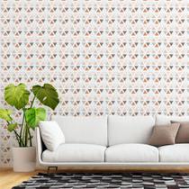 Papel de Parede Adesivo Geométrico Triangulo N015186 0,58x3M