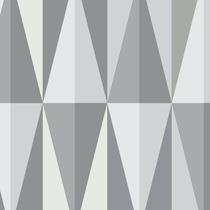 Papel de Parede Adesivo Geométrico Triângulos Cinza - 063 Papel de Parede Adesivo Geométrico Triângulos Cinza - 063