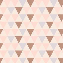 Papel de Parede Adesivo Geométrico Triângulos Rosa - 008 Papel de Parede Adesivo Geométrico Triângulos Rosa - 008