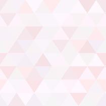 Papel de Parede Adesivo Geométrico Triângulos Tons de Rosa