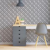 Papel de Parede Adesivo Hexágonos 3D N06165 0,58x2,5M Papel de Parede Adesivo Hexágonos 3D N06165 0,58x2,5M
