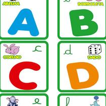 Papel de Parede Adesivo Infantil Alfabeto - 059