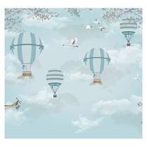 Papel de Parede Adesivo Infantil Balões Bebe Quarto Menino - 557pcp Papel de Parede Adesivo Infantil Balões Bebe Quarto Menino - 557pcp