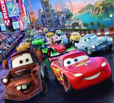 Papel de Parede Adesivo Infantil Carros 1X1 Papel de Parede Adesivo Infantil Carros 1X1