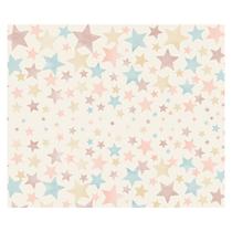 Papel de Parede Adesivo Infantil Estrelas Bebe Quarto - 488pcm Papel de Parede Adesivo Infantil Estrelas Bebe Quarto - 488pcm