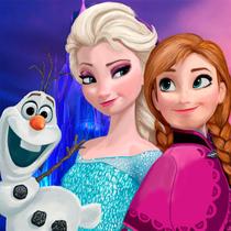 Papel de Parede Adesivo, Infantil Frozen com Olaf 1X1